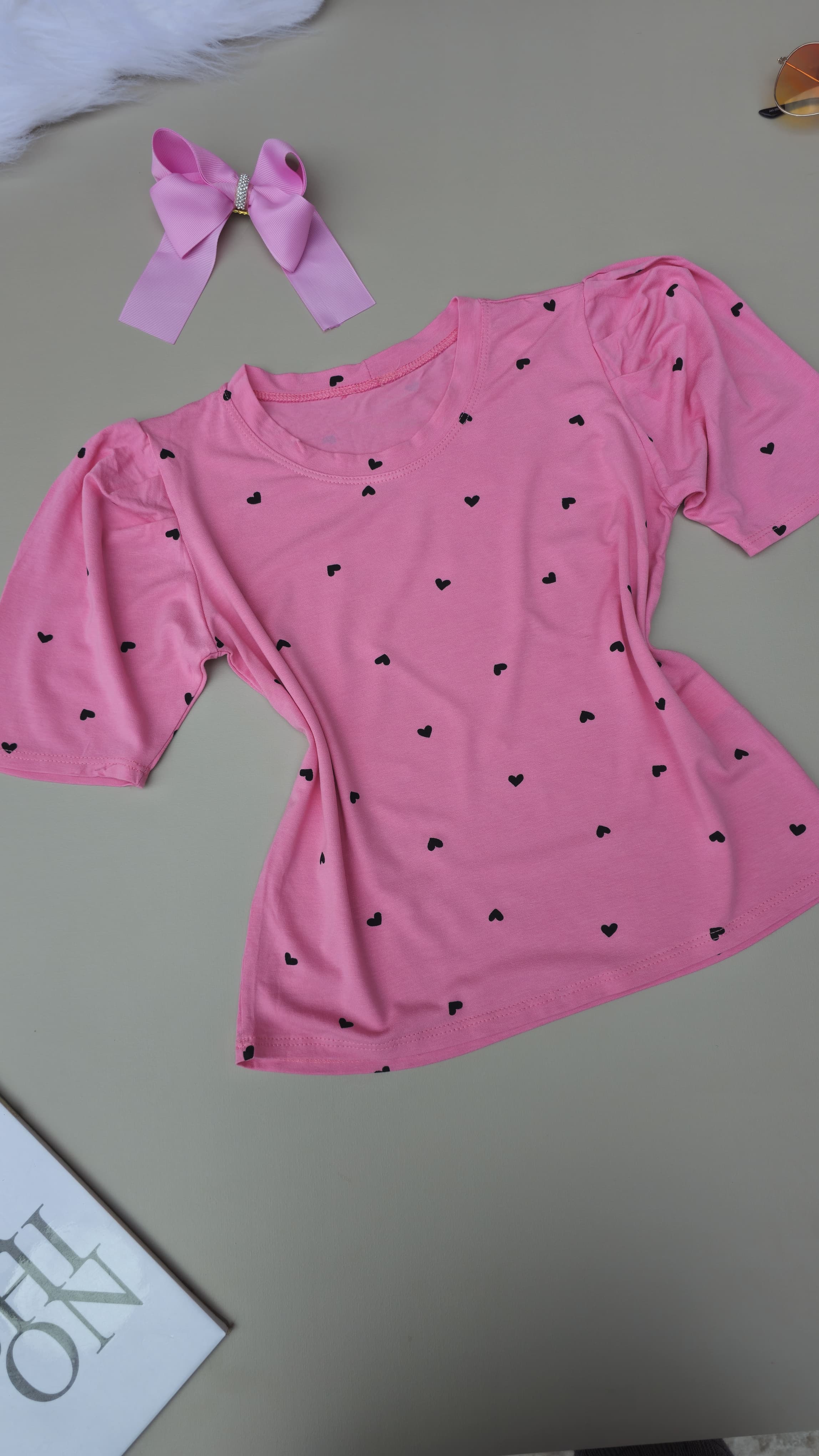 Blusa de Malha Coração